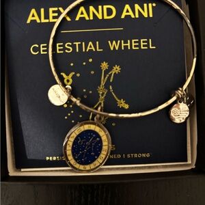 Alex & Ani bracelet- Celestial Wheel Taurus